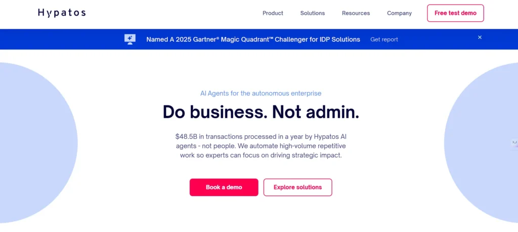  data entry software -  Hypatos