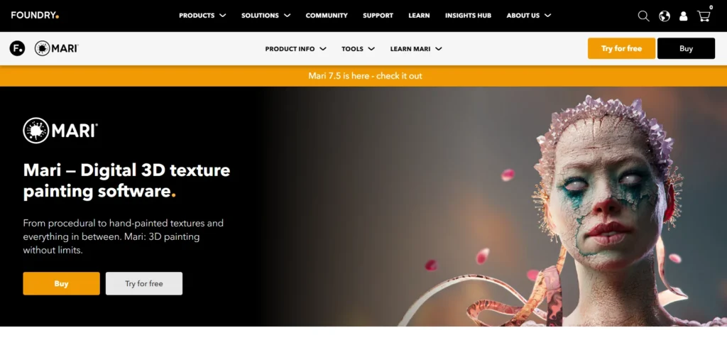 3D Animation Software - Mari