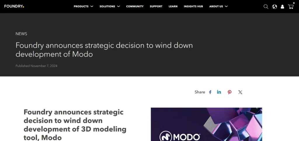 3D Animation Software - Modo