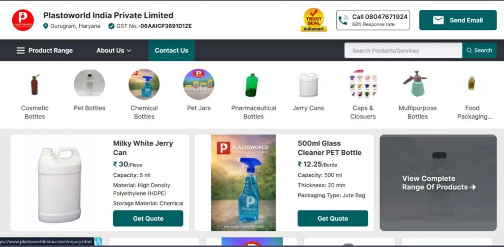 PET Bottle Manufacturers
