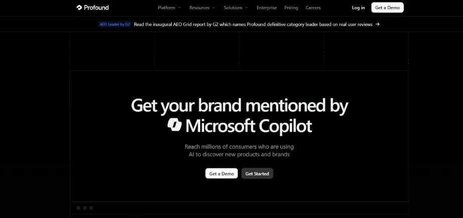 Profound - GEO Tools