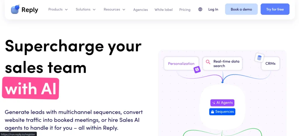 Reply - Sales Outreach Tools