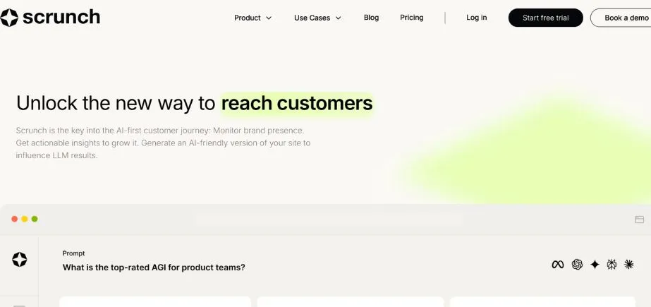 Scrunch AI - GEO Tools
