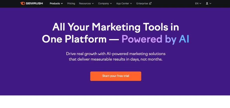 Semrush AI SEO Toolkit - GEO Tools