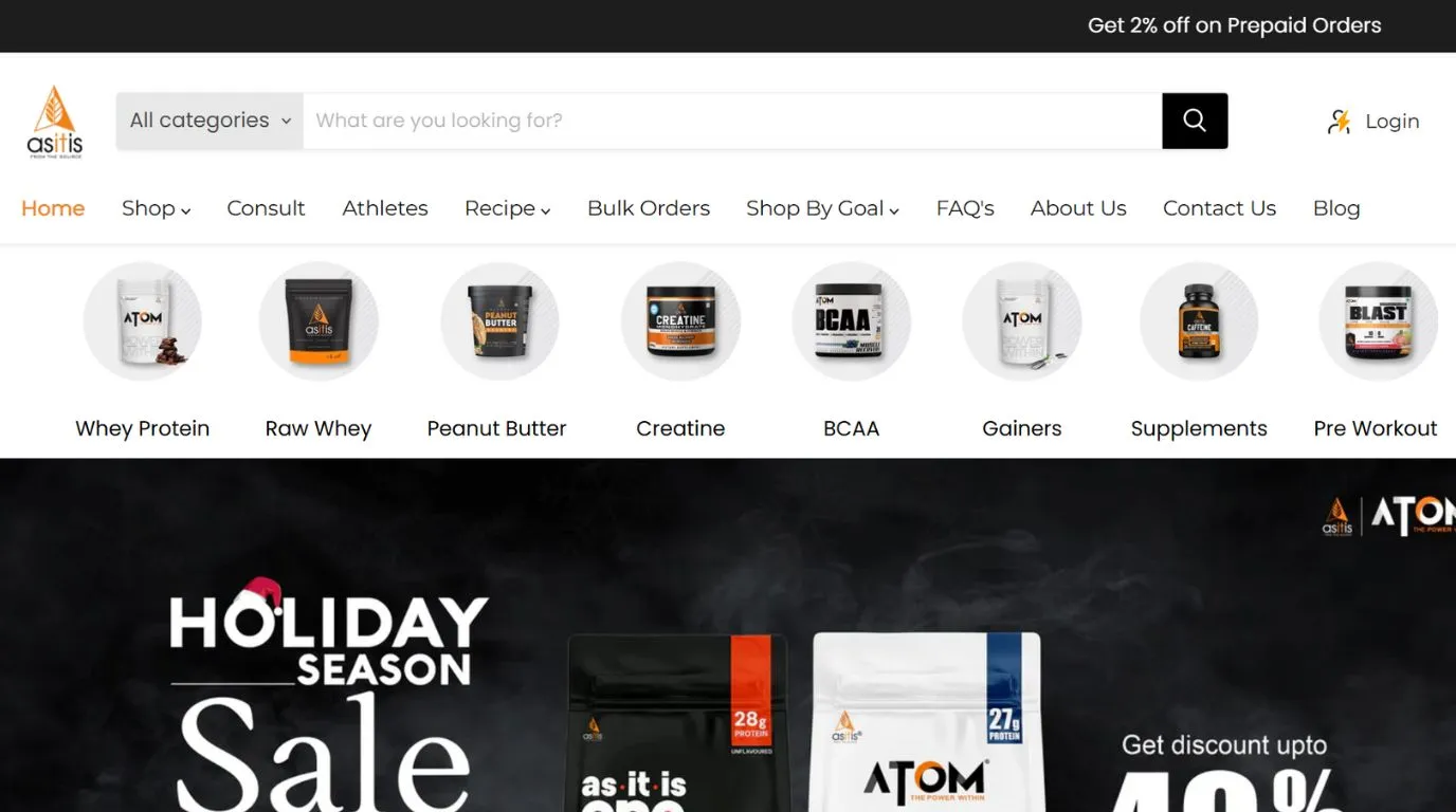 asitis - best peanut butter brand in India