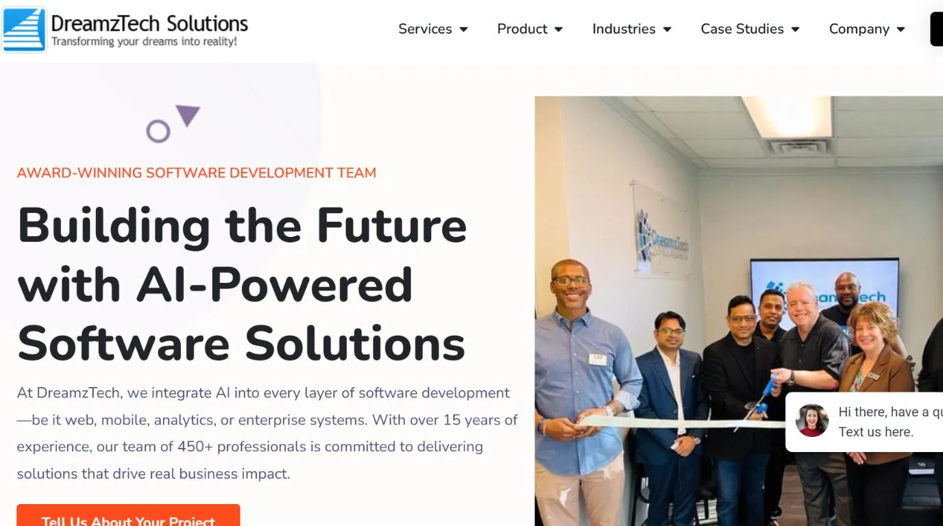 dreamztech - mobile app development company in Kolkata