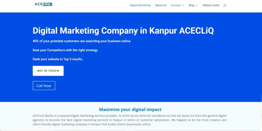 ACECLiQ - Digital Marketing Agencies in Kanpur