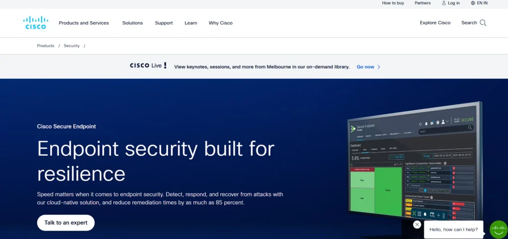 Endpoint Protection Software - Cisco Secure Endpoint