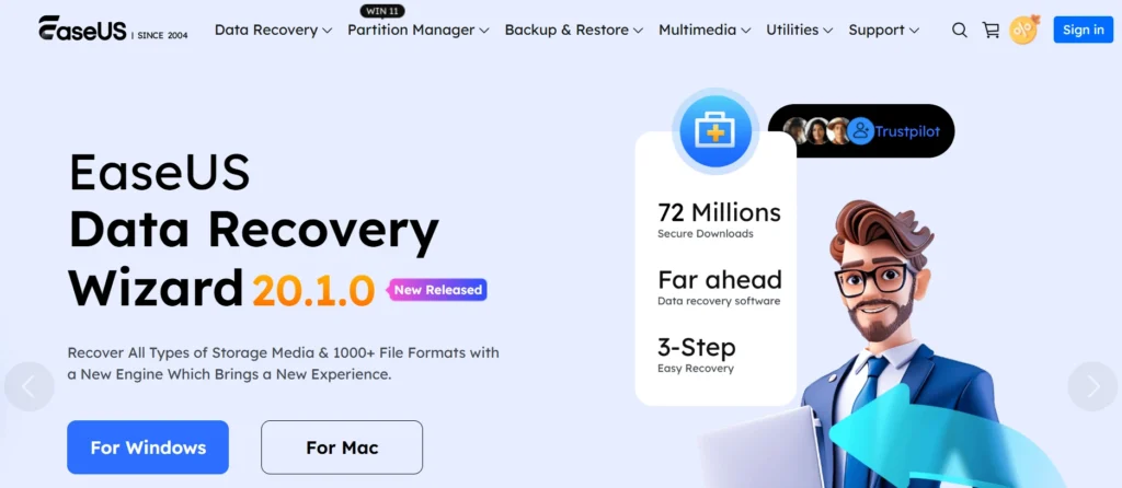 iPhone Data Recovery Software
- EaseUS MobiSaver for iOS