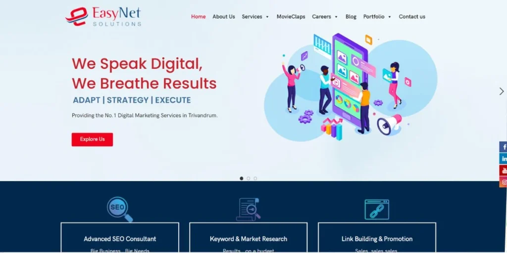 EasyNet Digital - Digital Marketing Agencies in Trivandrum