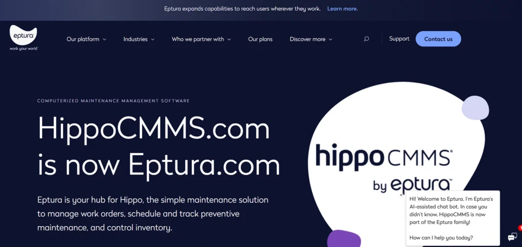 Facility Management Software - Hippo CMMS