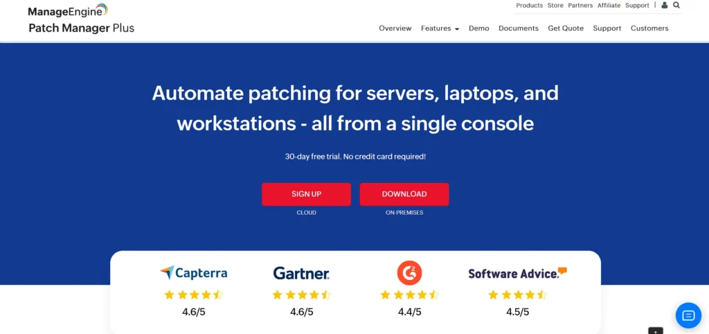 server patch management tools - ManageEngine Patch Manager Plus