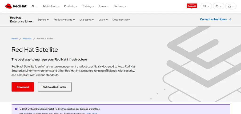 server patch management tools - Red Hat Satellite