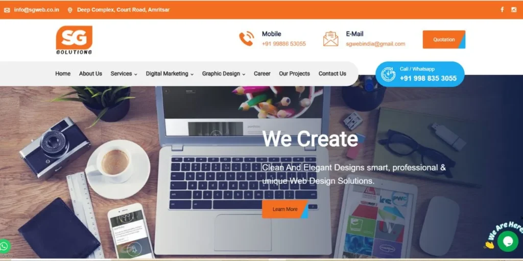 SG Web - Digital Marketing Companies in Amritsar