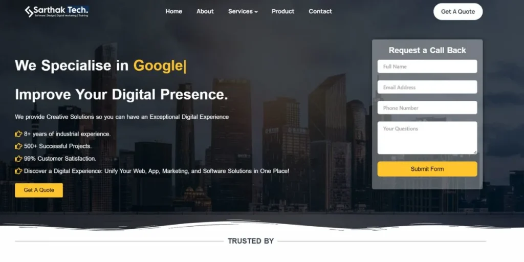 Sarthak Tech - Best Digital Marketing Agencies in Varanasi