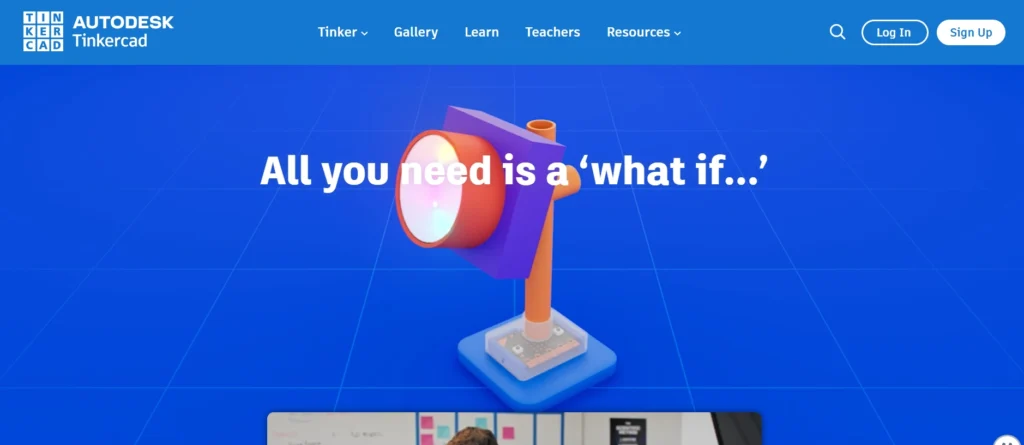 3D Printing Software
- Tinkercad