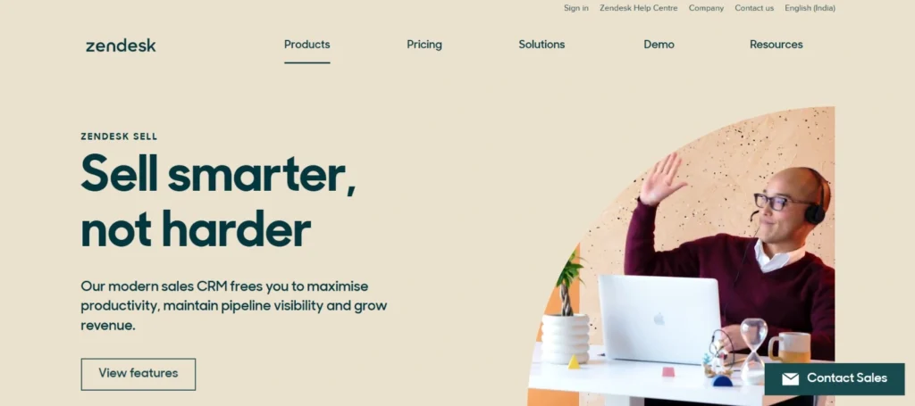 Sales Tracking Software
- Zendesk Sell