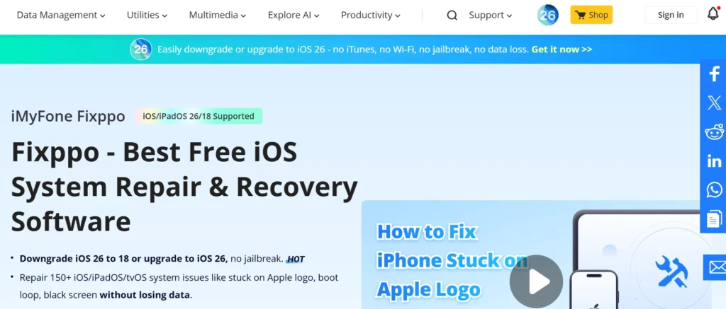 iPhone Data Recovery Software
- iMyFone