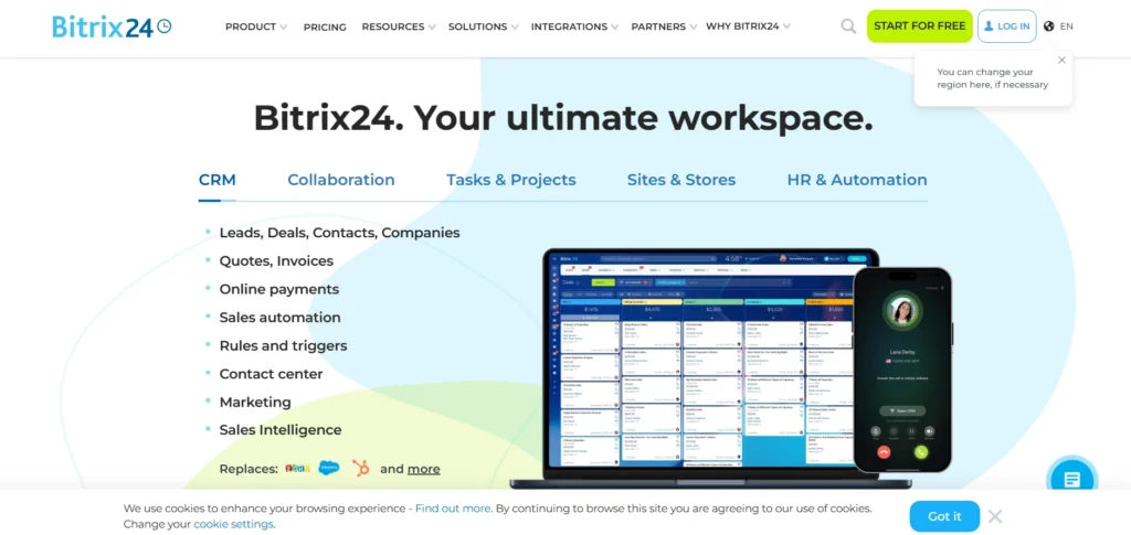 CRM Software for Start-ups-Bitrix24 CRM
