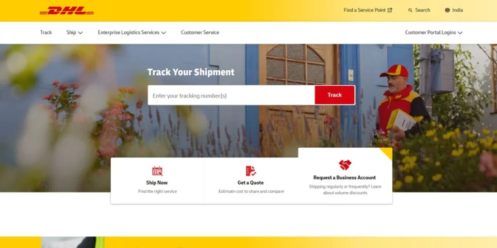 DHL - Courier Franchise in India