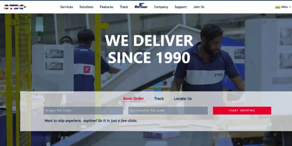 DTDC - Courier Franchise in India
