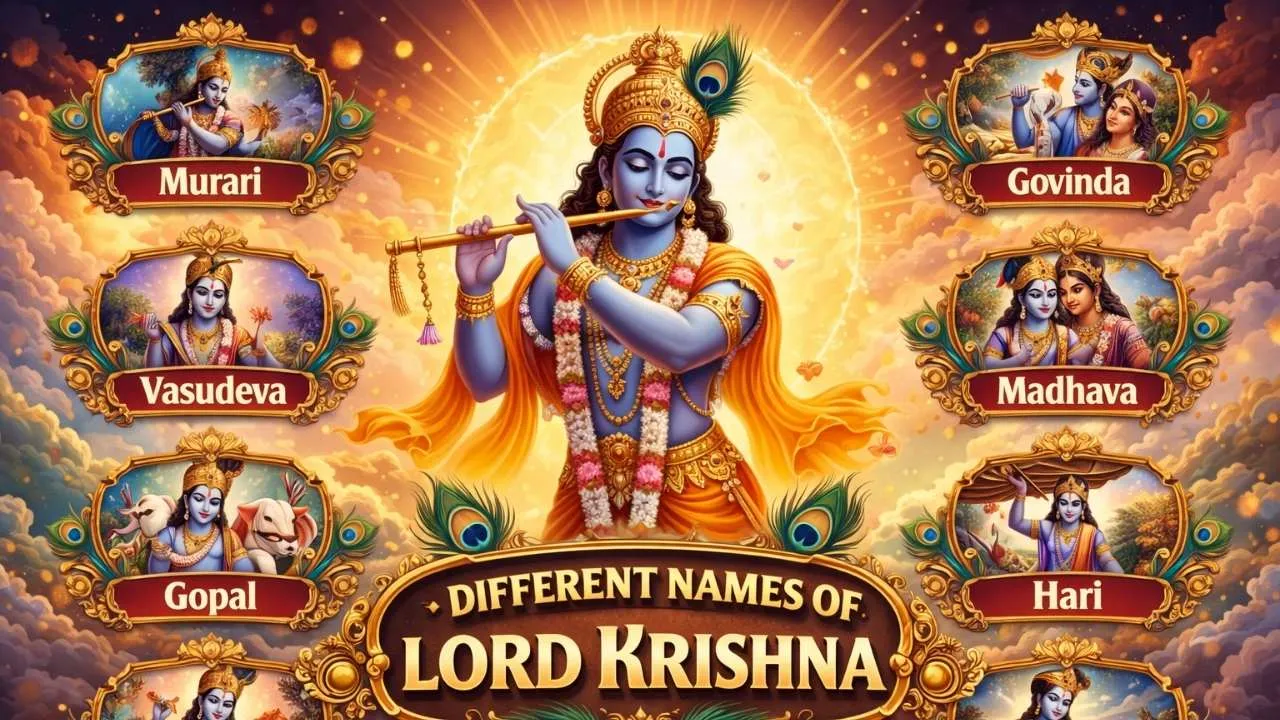 Different Names of Lord Krishna