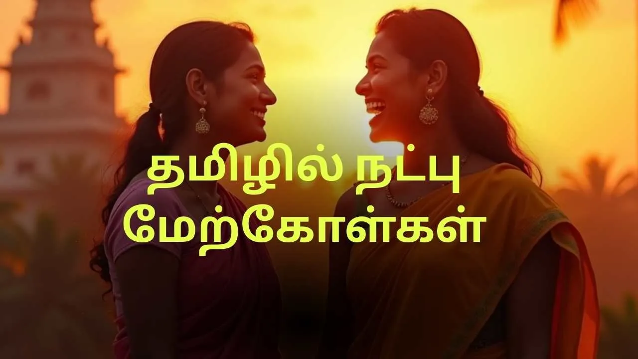 Friendship Quotes in Tamil