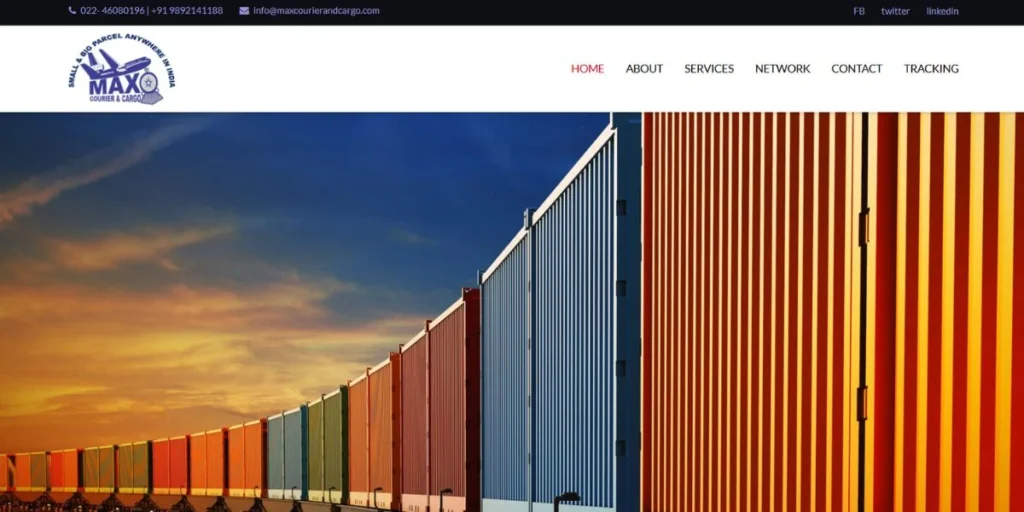 MAX Courier - Courier Franchise in India