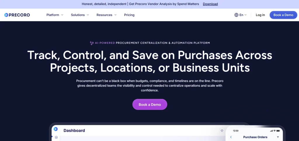 Supply Chain Management Software - Precoro
