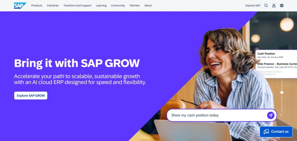 Supply Chain Management Software - SAP SCM