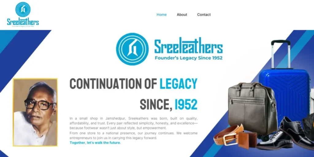 Sreeleathers Franchise Cost