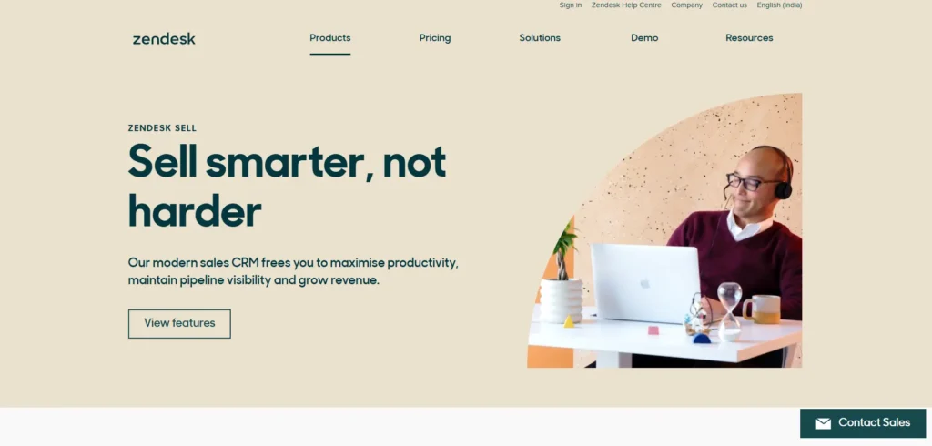 CRM Software for Start-ups-Zendesk Sell