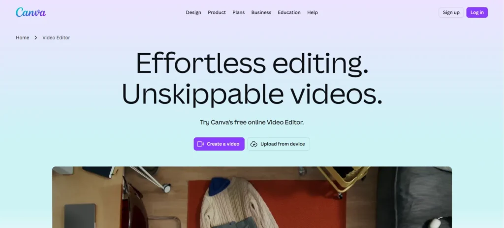 Canva Video Editor - Video Editing Software for Beginners