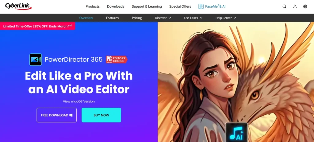 CyberLink PowerDirector - Video Editing Software for Beginners