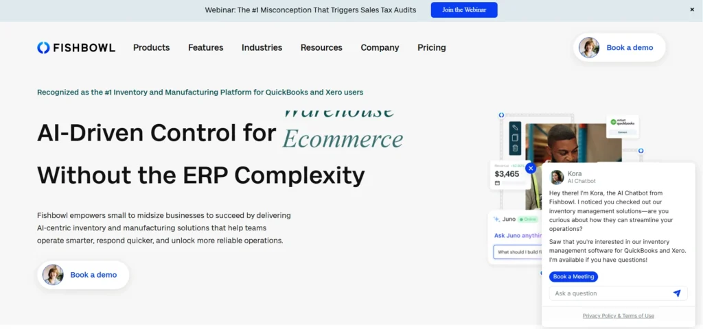 warehouse management software -Fishbowl Warehouse