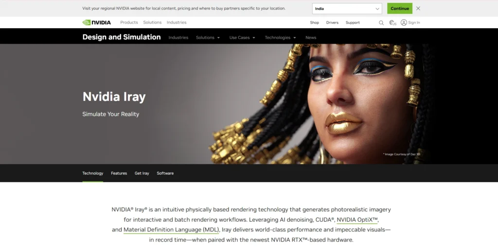 3D Rendering Software -Iray