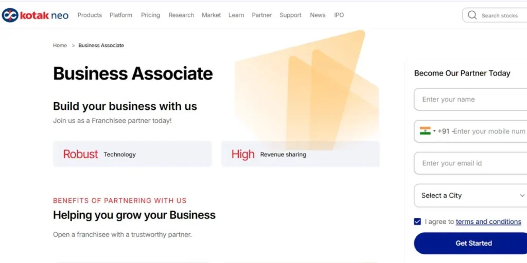 Kotak Securities Franchise