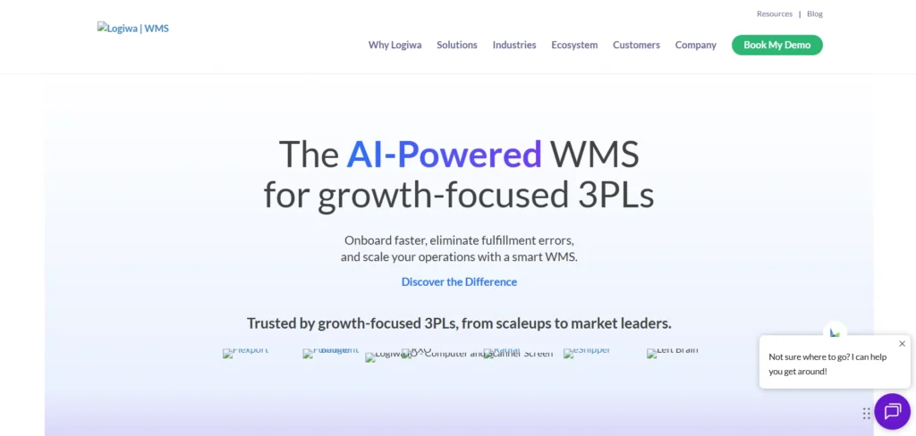 warehouse management software -Logiwa WMS