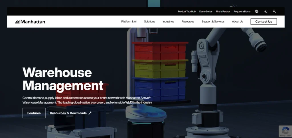 warehouse management software -Manhattan Active Warehouse Management