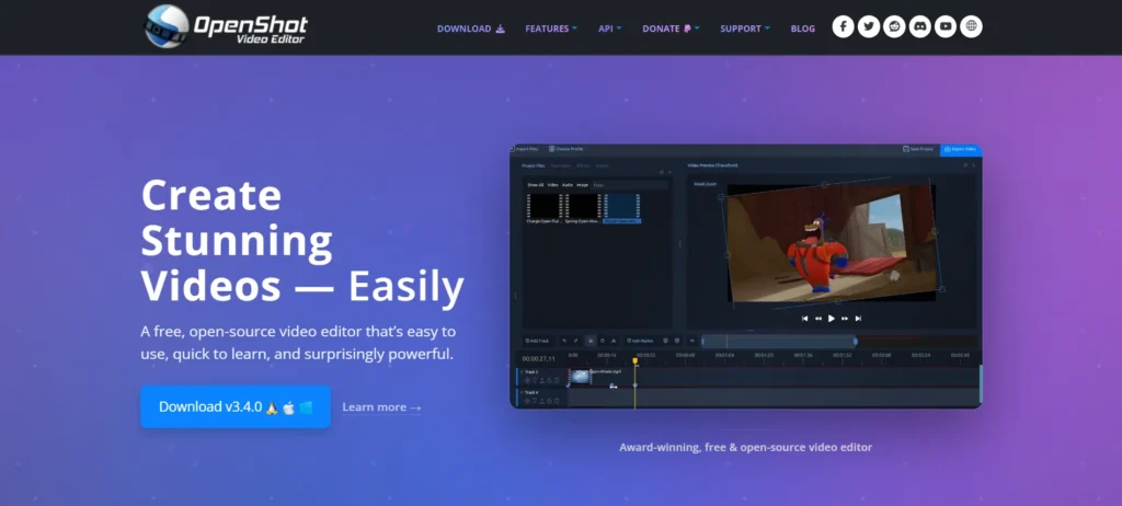 OpenShot Video Editor - Video Editing Software for Beginners