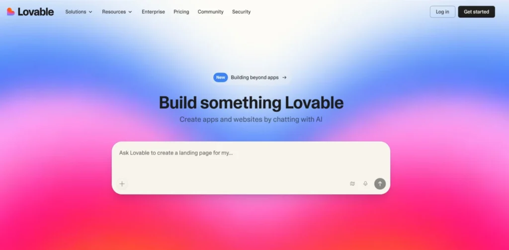 Rapid Web App Development Tools - Lovable