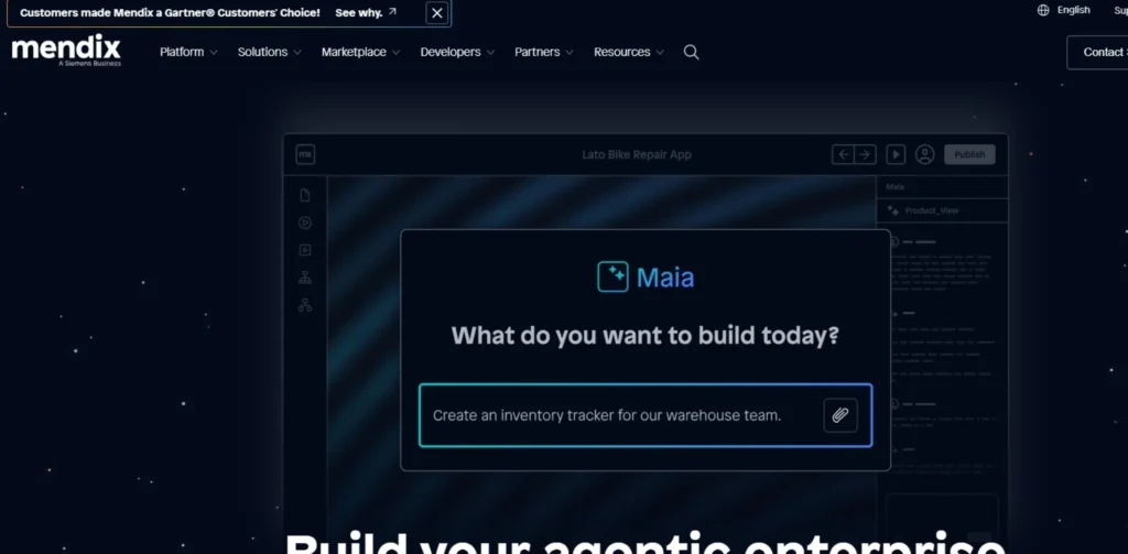 Rapid Web App Development Tools - Mendix