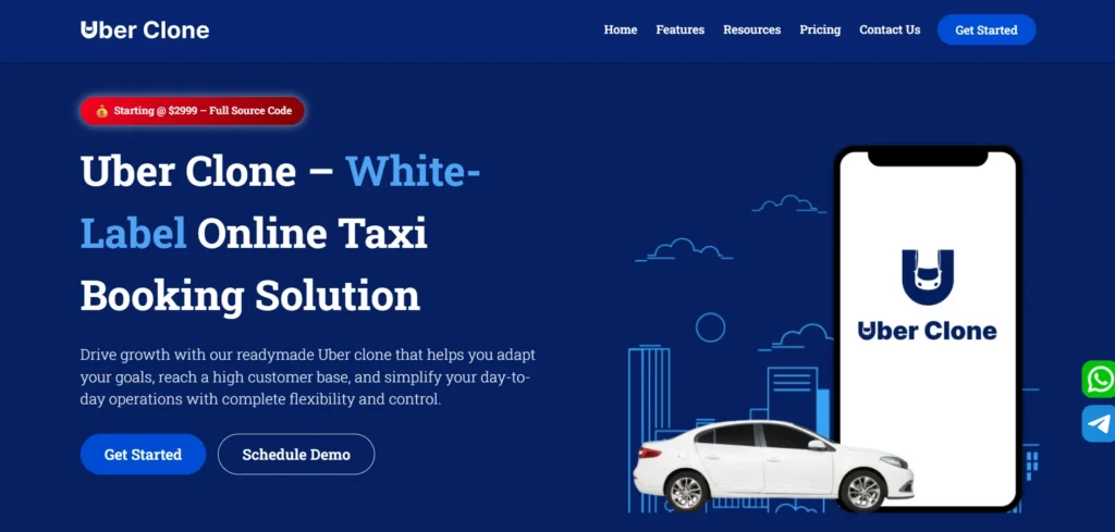 On-Demand App Development Company for Uber-Like Service Marketplaces - Uberclone.co
