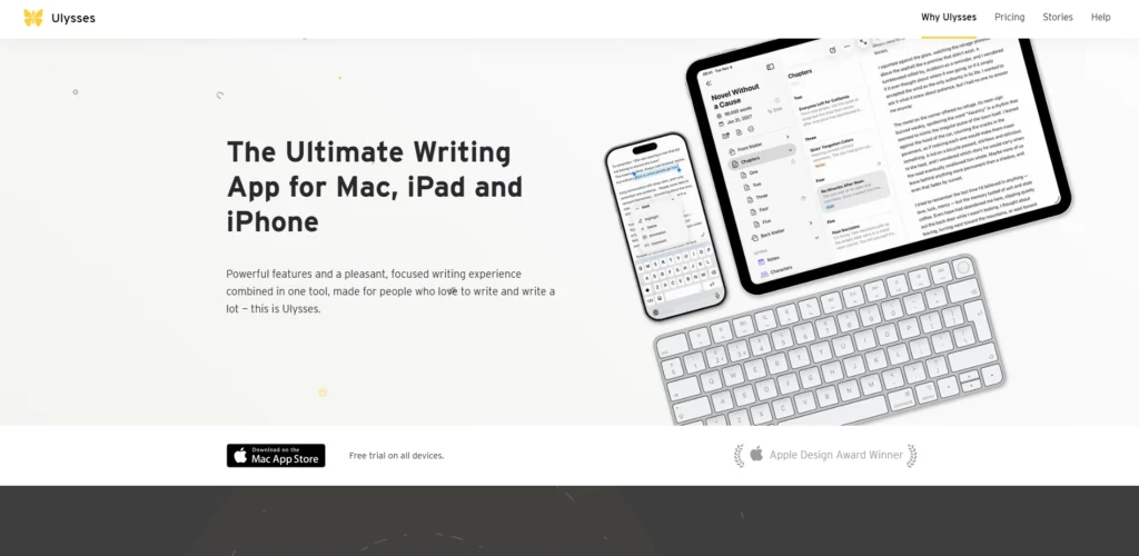 Mac Productivity Apps -Ulysses 