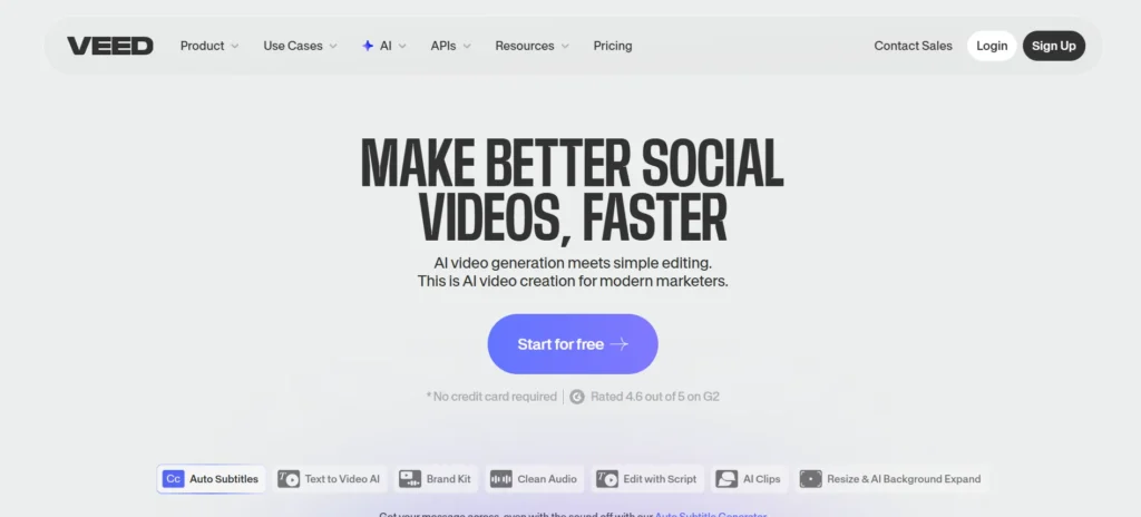 VEED.io - Video Editing Software for Beginners