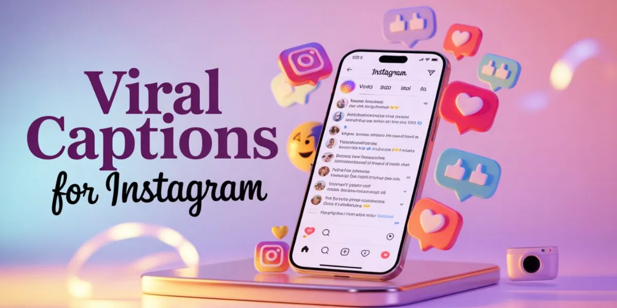 Viral captions for Instagram