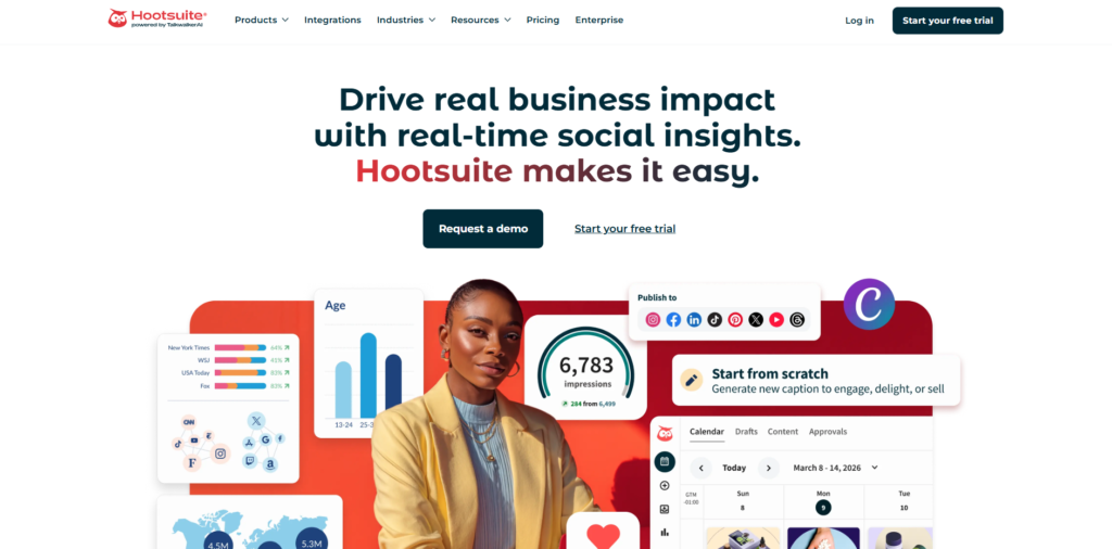 AI Tools for Businesses-Hootsuite