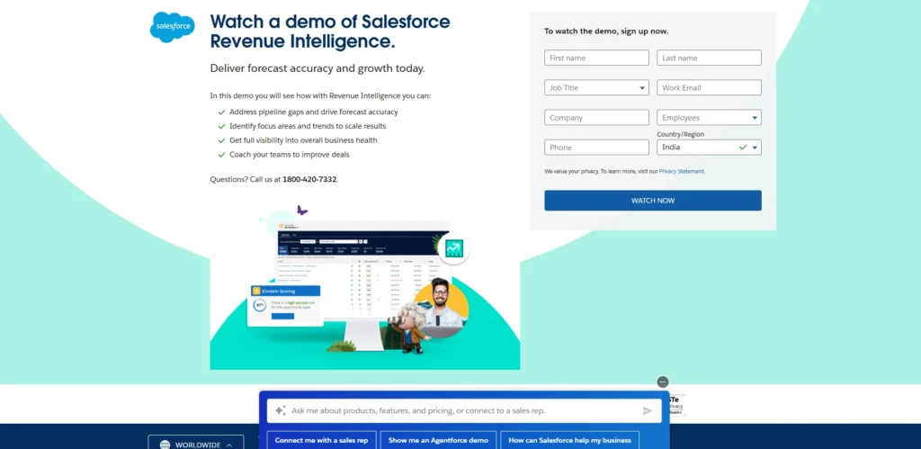 AI Tools for Businesses-Salesforce Einstein